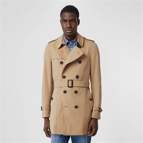 burberry sandringham mens mid length|Arabella: The Burberry Trench .